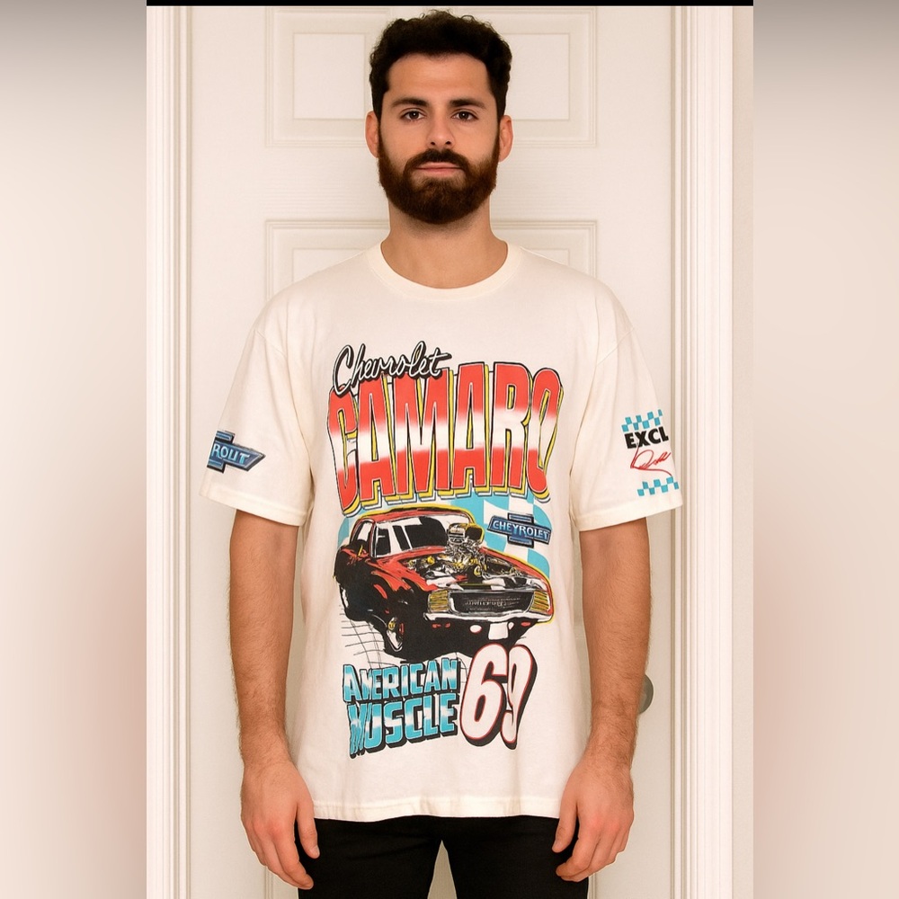 Camaro Graphic T-Shirt - White